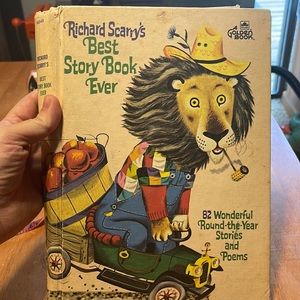 Vintage Richard Scarrys Best Story Book Ever